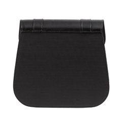 Ledrie, leather single saddlebag, 18 liter. Black-thumb-3