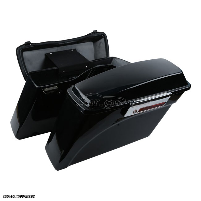 Standard saddlebag set. Black