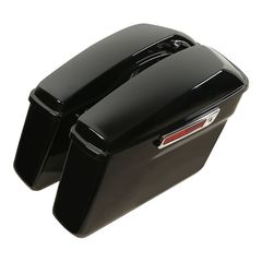Standard saddlebag set. Black-thumb-3