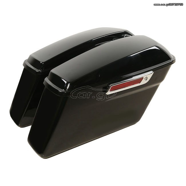 Standard saddlebag set. Black