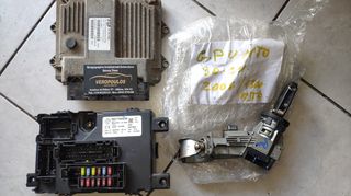 Εγκέφαλος SET κομπλέ Fiat Grande Punto 1.3 MTJ 90HP (51781568)