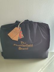 Ανδρική  Τσάντα  Chesterfield δερμάτινη χρώματος μαύρο!!