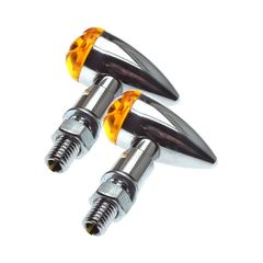 PB2 LED turn signals chrome, amber lens