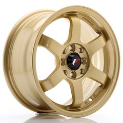 JAPAN RACING WHEELS JR3 7X15 ET40 4X100/114 GOLD!!!