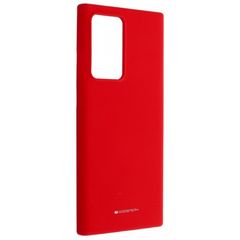Θήκη Mercury Silicon Cover Soft touch/feeling Samsung Galaxy Note 20 Ultra N985/N986 Red