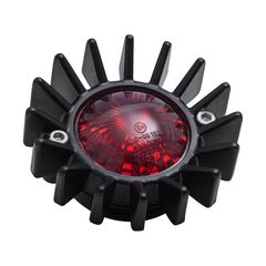 Motone, Big Fin LED taillight. Black, no bracket. ECE-thumb-5