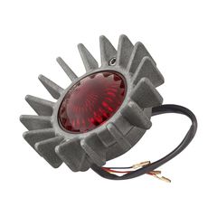 Motone, Big Fin LED taillight. Shot blast, no bracket. ECE-thumb-6