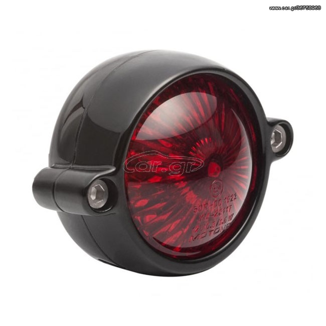 Motone, Eldorado LED taillight. Black, no bracket. ECE