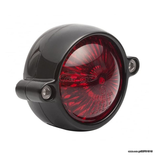 Motone, Eldorado LED taillight. Black, no bracket. ECE