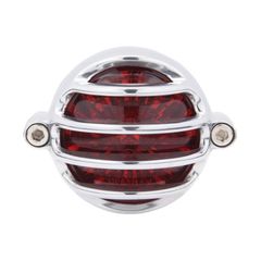 Motone, Lecter LED taillight. Polished, no bracket. ECE-thumb-1