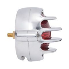 Motone, Lecter LED taillight. Polished, no bracket. ECE-thumb-2
