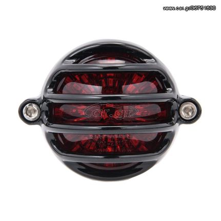 Motone, Lecter LED taillight. Black, no bracket. ECE