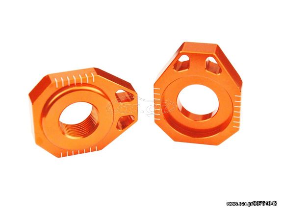 KTM AXLE BLOCKS SCAR ORANGE