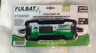 ΦΟΡΤΙΣΤΗΣ ΜΠΑΤΑΡΙΩΝ FULBAT ΜΕ ΟΘΟΝΗ LCD 6V/12V 3.8A