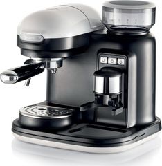 Ariete 1318/01 Μηχανή Espresso Moderna White με Ενσωματωμένο Μύλο Άλεσης