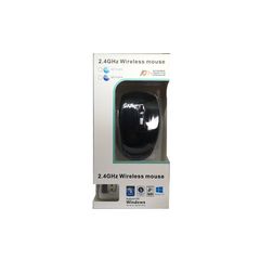 Mouse Wireless 2.4G Optical USB Black 1600dpi Ποντίκι Οπτικό Ασύρματο FTT15-001