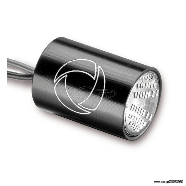 Kellermann, Atto® Integral taillight. Black, clear lens