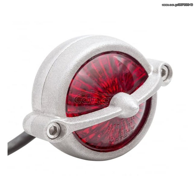Motone, Bel Air LED taillight. Shot blast, no bracket. ECE