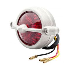 Motone, Bel Air LED taillight. Shot blast, no bracket. ECE-thumb-1