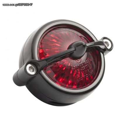 Motone, Bel Air LED taillight. Black, no bracket. ECE