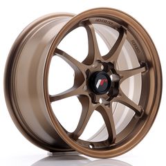 JAPAN RACING WHEELS JR5 7.5X17 ET35 4X100/114.3 DARK ANODIZED BRONZE!!!