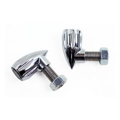 Kodlin, bullet grooved 3-1 taillight/turn signal combo. Chr.