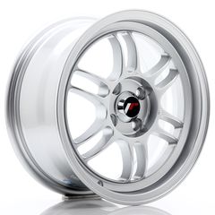 JAPAN RACING WHEELS JR7 7X15 ET38 4X100/114 SILVER!!!