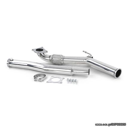 downpipe + και μεσαίο σωλήνα ανοξείδωτο ατσάλι ( +20-30HP ΕΧΤΡΑ) κατάλληλο για Audi A3 TT VW Golf 5 6 Jetta Scirocco Tiguan   1.8 TFSI / 2.0 TFSI