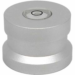 DYNAVOX ASP3 Silver Alu Puck 45 Record Adaptor With Integrated Dragonfly - Dynavox
