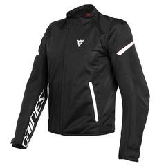 DAINESE BORA AIR TEX JACKET καλοκαιρινό μπουφάν μαύρο/λευκό προσφορά από 180ε