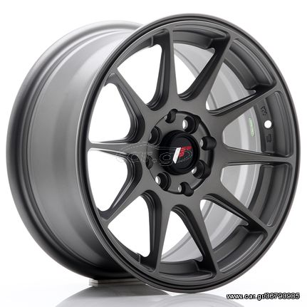 JAPAN RACING WHEELS JR11 7X16 ET30 4X100/114 Matt Gun Metal!!!