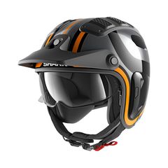 ΠΡΟΣΦΟΡΑ ΑΠΟ 310.27 !! Shark X-Drak 2 Thrust-R helmet black/orange