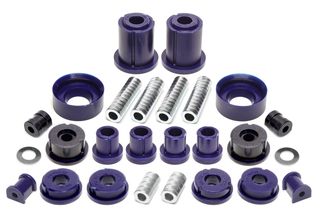 Πακέτο Συνεμπλόκ Κρατήματος Full Κίτ  Σετ Πολυουρεθάνης kit 32 τεμάχια / εμπρός άξονας + πίσω άξονας / εμπρός άξονας με Ø 23mm σταθεροποιητή / πίσω άξονας με Ø 14mm σταθεροποιητή / κατάλληλο για BMW 3