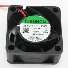 ΑΝΕΜΙΣΤΗΡΑΣ 12V DC 40x40x20mm 2-C 0.08A 1.08W 15m3/h 25dBA SUNON