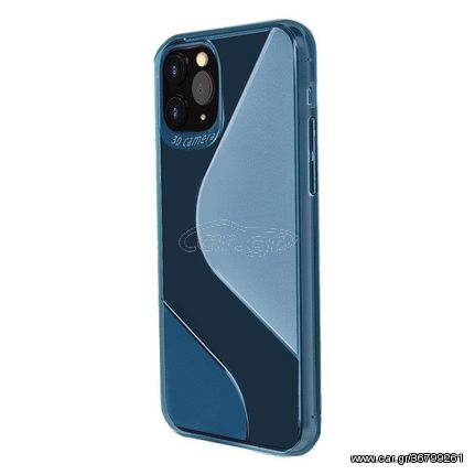 S-Case Flexible Cover TPU Case for Huawei P40 Lite E blue