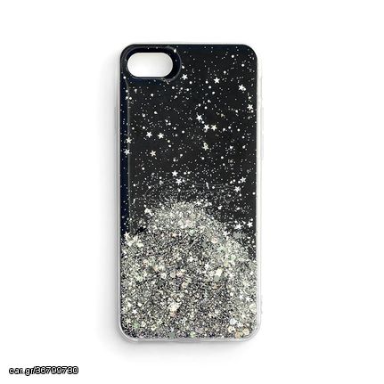 Wozinsky Star Glitter Shining Cover for Samsung Galaxy A31 black