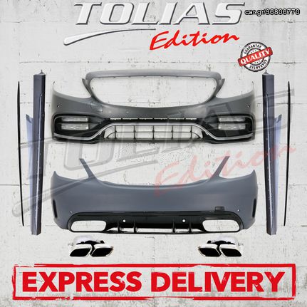 MERCEDES BENZ C CLASS W205 14-18 & 18-21  BODY KIT Type C63s  