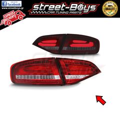 ΦΑΝΑΡΙΑ ΠΙΣΩ *LED* RED WHITE AUDI A4 B8 AVANT (2008-2011) | ® StreetBoys - Car Tuning Shop