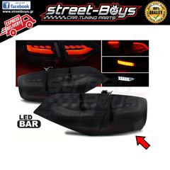 ΦΑΝΑΡΙΑ ΠΙΣΩ *LED* BLACK SMOKE AUDI A4 B8 SEDAN (2008-2011) | ® StreetBoys - Car Tuning Shop