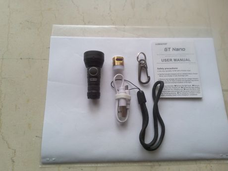 ΦΑΚΟΣ LUMINTOP GT NANO KW CSLNM1.1 450LM (ΠΡΑΓΜΑΤΙΚΑ) USB ΦΟΡΤΙΣΗ - ΔΥΝΑΤΟΣ -