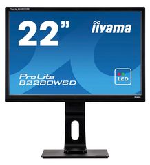 IIYAMA used Οθόνη B2280WSD LED, 22" 1680x1050px, VGA/DVI-D, SQ