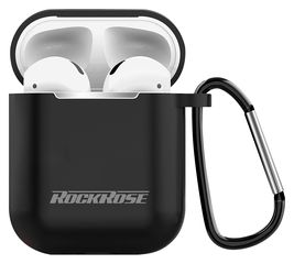 ROCKROSE θήκη προστασίας Veil II για AirPods, μαύρη