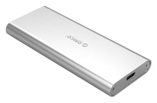 ORICO θήκη για Μ.2 B key SSD M2G-C3, USB 3.1, 5Gbps, 2TB, ασημί