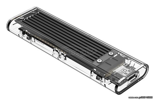 ORICO θήκη για Μ.2 B key SSD TCM2-C3, USB3.1, 10Gbps, 2TB, μαύρο