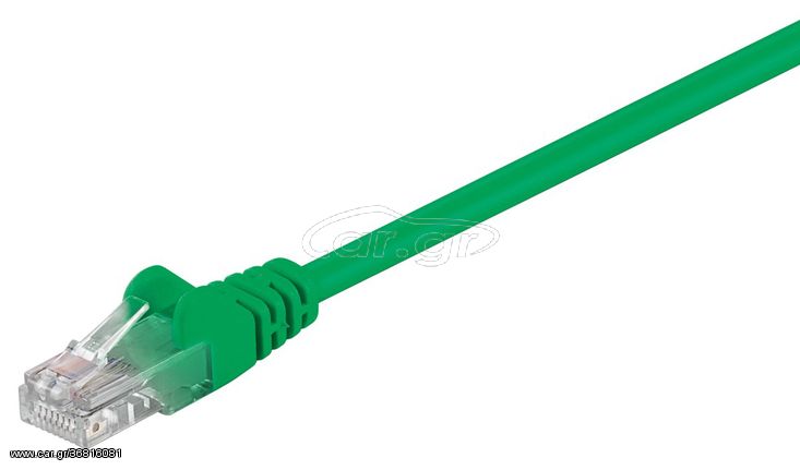 GΟOBAY καλώδιο UTP Cat 5e 68358, CCA, 27AWG, PVC, 2m, πράσινο