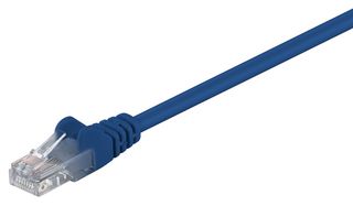 GΟOBAY καλώδιο UTP Cat 5e 68608, CCA, 27AWG, PVC, 0,25m, μπλε