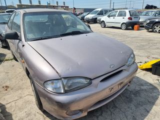Hyundai accent μοντέλο 95-98 με αριθμό κινητήρα G4EHS ολόκληρο για ανταλλακτικά