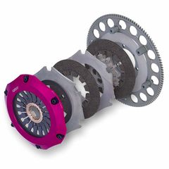 Exedy Carbon-R Twin Clutch + Βολάν για Subaru Legacy BC-BH 89-04  Clutch δίσκο πλατό συμπλέκτης  Επιτρεπόμενη ροπή: 570 Nm