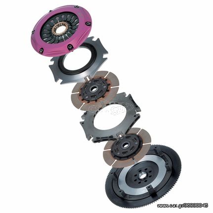 Exedy Hyper Multi Twin Clutch + Βολάν για Nissan 200SX S13 SR20DET + Βολάν Δίσκο πλατό συμπλέκτης Επιτρεπόμενη ροπή:810 Nm