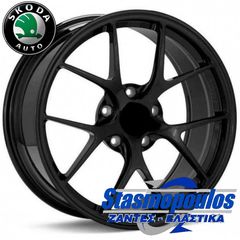 ΖΑΝΤΕΣ 17'' SKODA STYLE BBS F1 5X100 ET38 BLACK MATT